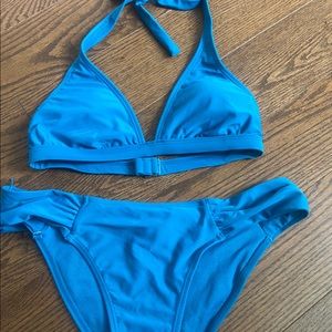 Blue roxy bikini